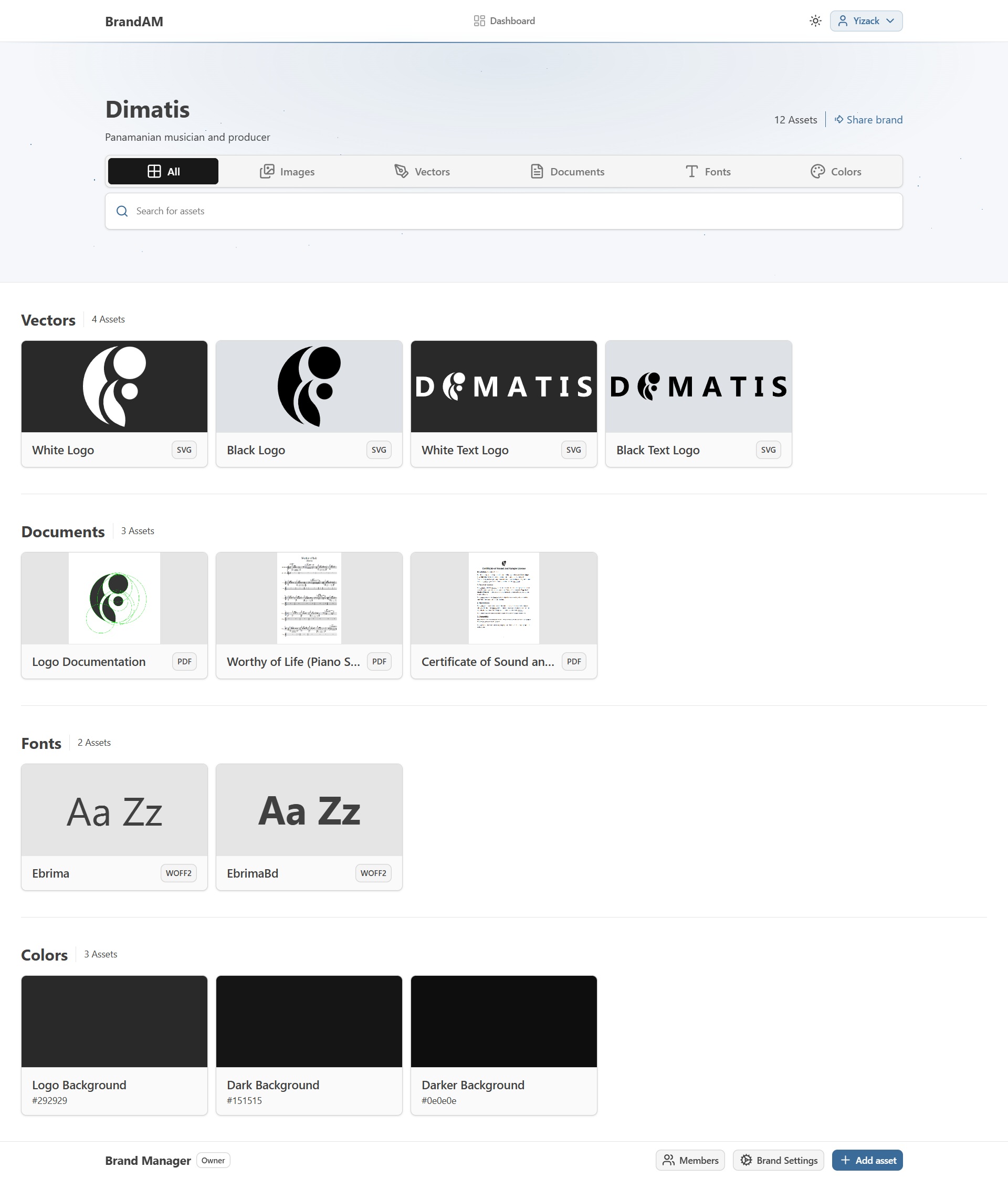Organize Your Brand Assets